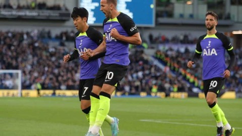 热刺客场力克布莱顿，凯恩头槌建功告慰故人