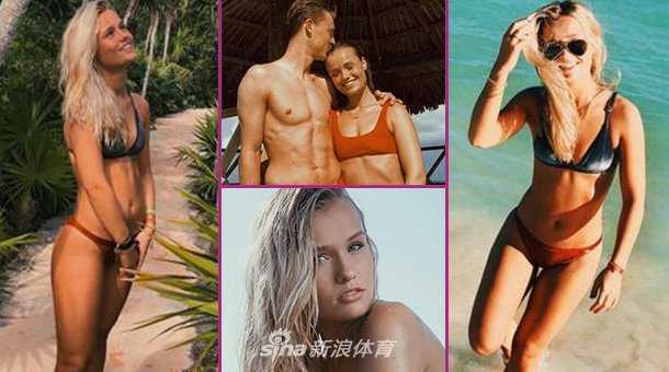 德容与女友在阳光下的亲密合影，两人笑容灿烂，眼神中满是爱意与对未来的憧憬