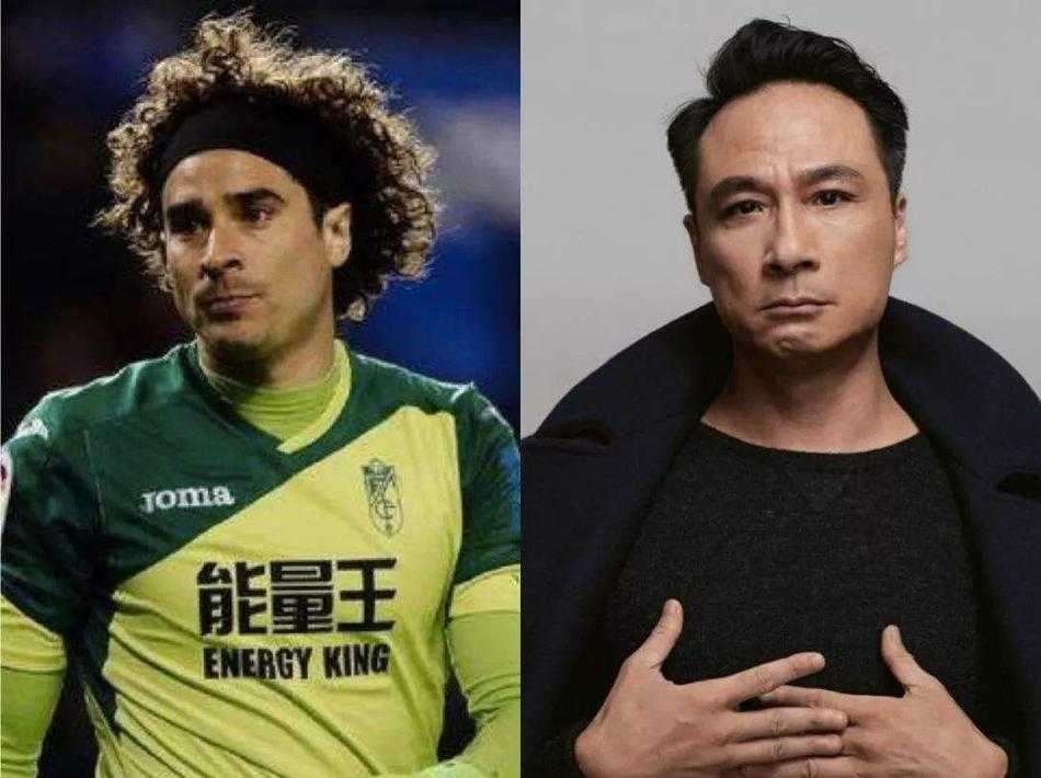 葡萄牙巨星C罗与印度宝莱坞巨星赫里尼克·罗斯汉，两人都拥有健硕的身材、性感的胡茬和同样充满魅力的自信微笑，仿佛亲兄弟一般。